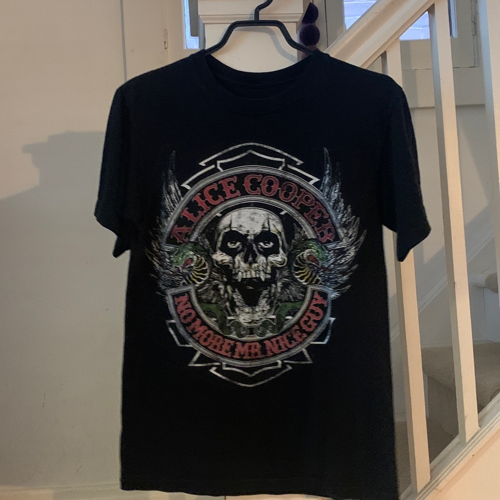 Alice Cooper Concert Tour Band Tee T-shirt
